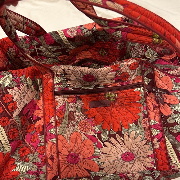 Vera Bradley Quilted Travel Duffle Bag - Picture 6 of 6